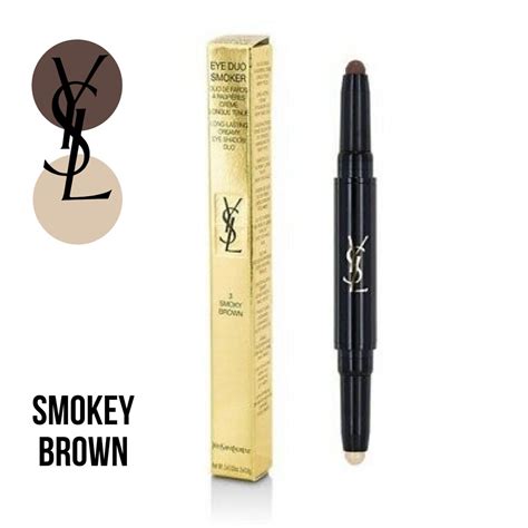 ysl eyeshadow duo smokey burgundy|Yves Saint Laurent Eye Duo Smoker Eyeshadow Reviews 2024.